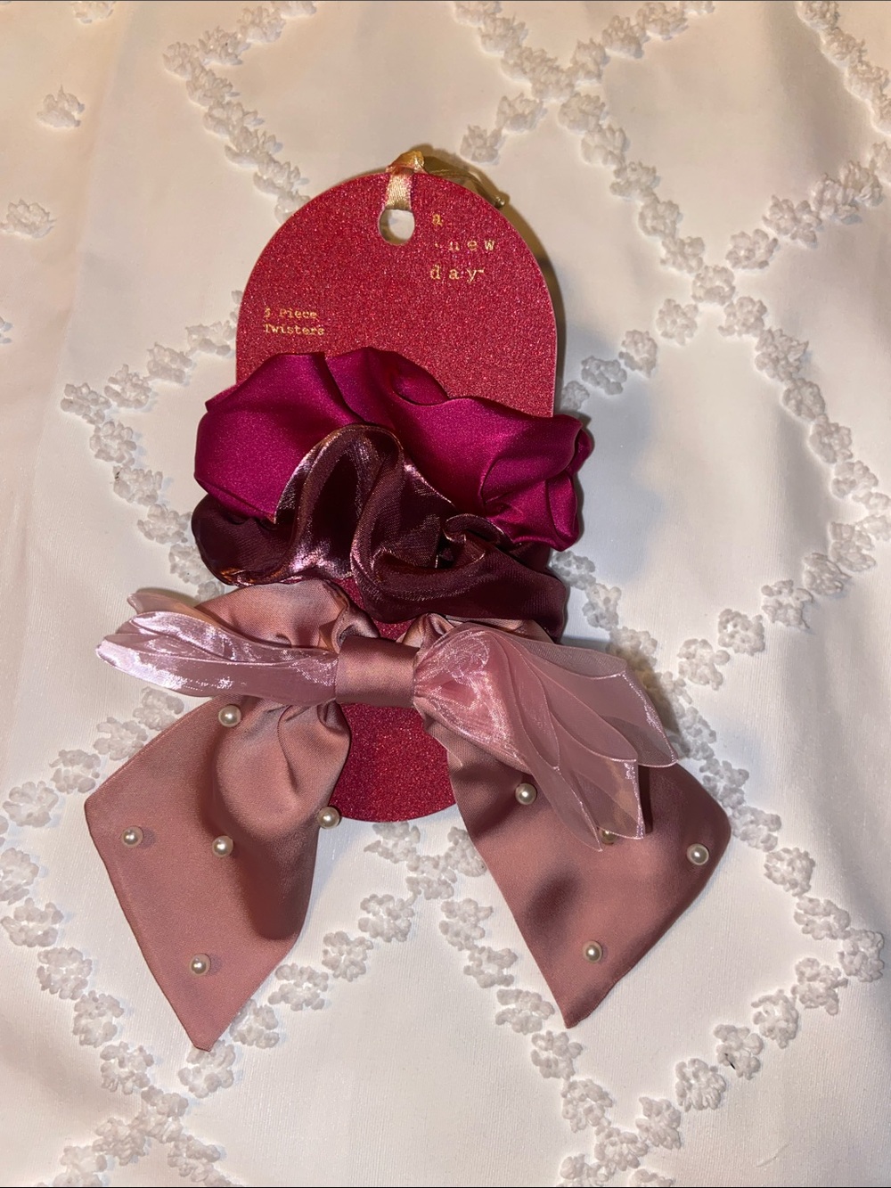 3 pack- a new day Scrunchies